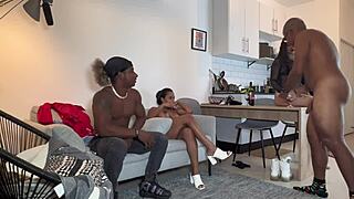 אוי, מסיבת סקס פרועה עם עמיתים לעבודה, סווינג ודוגיסטייל בכל מקום!