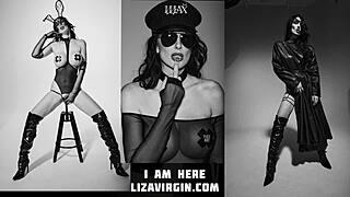 Madrastra se une a hijastro en restaurante. ¡Ella llega al clímax bajo la mesa!