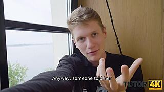 Глупавата игра възбуди зрялата учителка за частен урок