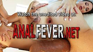 हॉट यूरोपियन बेब को हाई डेफिनिशन वीडियो में तीव्र एनल एक्शन मिला।