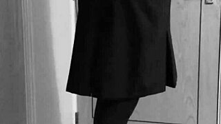 jeg er crossdresser bundet i selv-binding