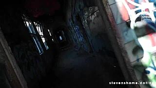 Pepek Megan Venturi rosak dan dilapisi pancut di dating Stevenshame, oops!