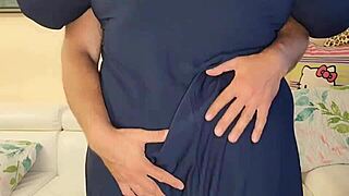 Видел, как пышная бабуля-любительница отрывается?