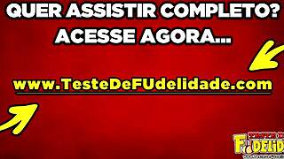 Ei, pedi pro meu amigo furar o cu apertado da minha namorada Melissa Lisboas com Victor Hugo!