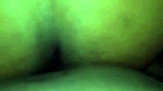 예쁜 자메이카 엄마, 카리브 아마추어 액션에서 집에서 만든 기술 자랑하다