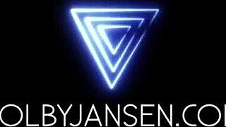 Ε, Θέλεις να Δεις Colby Jansen Αναλογικό Κρέμα Πιε με Τρανς Υπηρέτρια Lianna Lawson;