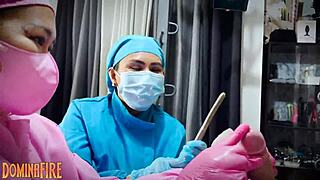 ドミナファイアの緊縛フェムドムでサウンディング調教！