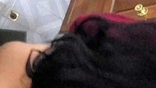 Ngewe sama Pacar Latina di Kamar Mandi