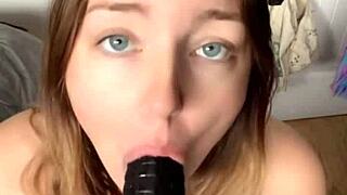 超ムラムラで起きた、ディルドに乗ってイキたい？