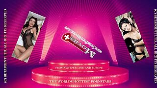 Ja sam zapanjen gledajući ovaj duo devojaka kako daje mokro pušenje sa kremastim facial igrama.