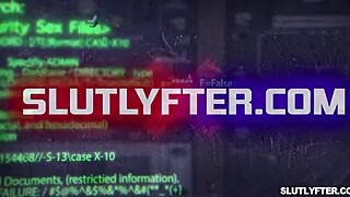 Blonda Lily Larimar prinsă furând, sfârșește futută tare