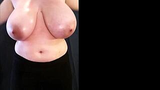 Ölige wippende Titten machen mich wild beim Workout mit Tiggle Bitties