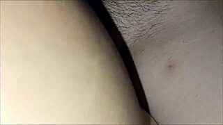 สาวอวบหีมีขนโดนเย็ดจนเต็ม