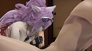 Anime Hentai Sem Censura com Ação de Cosplay Selvagem em Detalhes 3D Impressionantes