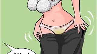 Sonhos de jovens 2: Ação intensa de anal e gozo se desenrola.