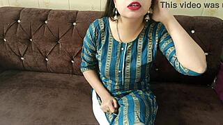 Step bro flirts hard with hot step sis for real orgasm in Hindi! 🔥