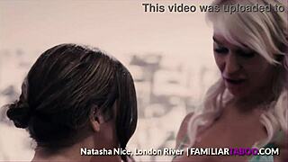 Nyílt házasság csábítja a gömbölyded házvezetőnőt, London Rivert és Natasha Nice-t.