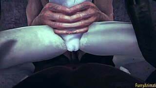 Hentai Zootopia furry 3D dengan Judy Hopps dalam threesome liar POV anime Jepang yiff