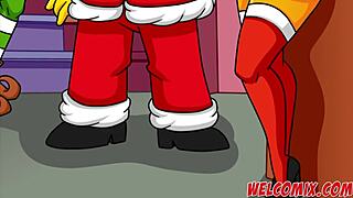 看看辛普森色情中狂野屁股场景！