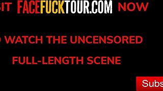 Zayıf Latina Genç Büyük Sik Üzerinde 69 Hakimiyetinde Öksürüyor