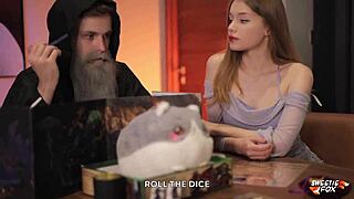 붉은 머리 베이비, D&D 빅 포르노 모험에서 강하게 탄다!