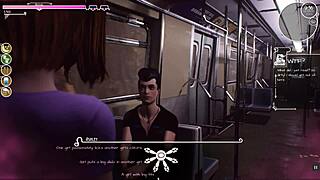 Mokrý sen hentai hra s nevinnou vysokoškolačkou, která se nechá šukat do prdele ve vlaku