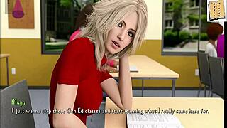 Being a DIK: маршрут девчонки 30, Изабелла расслабляется, пока Джон в другой комнате