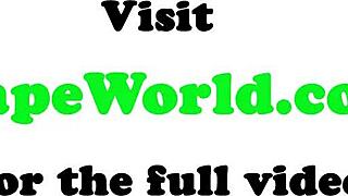 Euro amatérka dostáva análne šukanie v široko rozťahanej diere