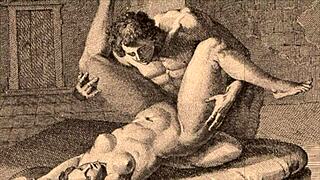 Hele, podívej na tuhle vintage erotickou ilustraci, je super! 😍🔥