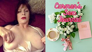 Mummo Carmenin throwback Harley’n kanssa menee villiksi nuolemisen ja kovan kyrvän kanssa