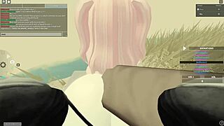 빅 엉덩이 베이비가 엎드려 항문으로 �로 박히는 로블록스 포르노 76