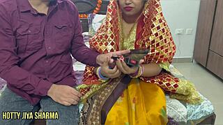 after karwa chauth 2023, husband and wife share intimate chudai with dirty talk
