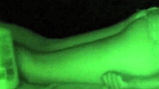 massasjeklient får fitte slikket i nesten-seks skjult kamera håndjob-klipp