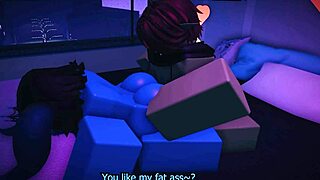 เอลฟ์สลัดล่อกอบลินสัดก้นแรงใน Roblox RP. Ranoya1 แสดงในฉากน้ำเงี่ยนสุดป่าเถื่อน