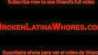 Hej, vidi ovu 18-godišnju Latinu sa ogromnim sisama koju koriste dva gruba tipa?