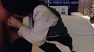 일본 OL 조수가 귀여운 코스튬 입고 나를 세게 타! 😘