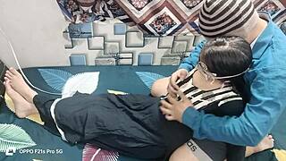 अरे, मेरे देसि पार्टनर के साथ हार्डकोर रात सेक्स में वाइल्ड हो गए!