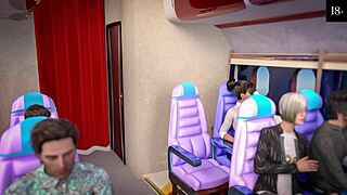 Ai văzut vreodată o stewardesă drăguță devenind slut în My Cute Roommate 2?