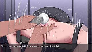 Onanerar protagonisten och hennes väninna framför en stor folkmassa av män!