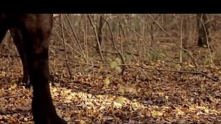 MilfyCalla - 户外骑乘性感继母摇多汁屁股！