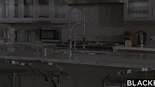 Curious white girl meets huge BBC with black beauty’s help?