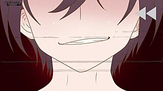 남자가 누나 엉덩이 때리고 실수로 보지에 손가락 넣어 복수녀 헨타이 만화 패러디