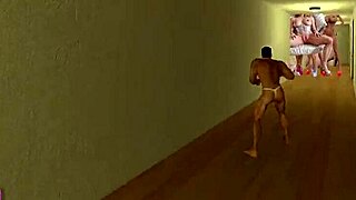 Obrovská futanari milfka teta na bizarnú zábavu v hotelovej izbe