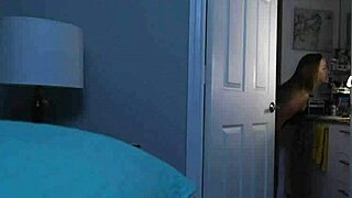 Stepson, scared of thunder, bangs stepmother to cope! Wow!