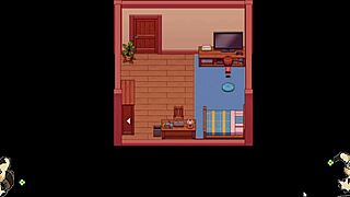 Hentai-peli Maaseutuelämää - Jumissa oleva perse ja lesboleikki