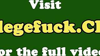 Aspen og Berta suger pikker på vild college fest.