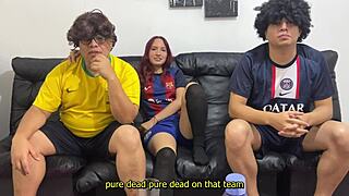 Je moj prijatelj plačal stavko z očarljivo punco za seks z zavezanimi očmi?